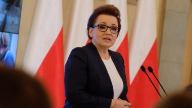 Minister Anna Zalewska