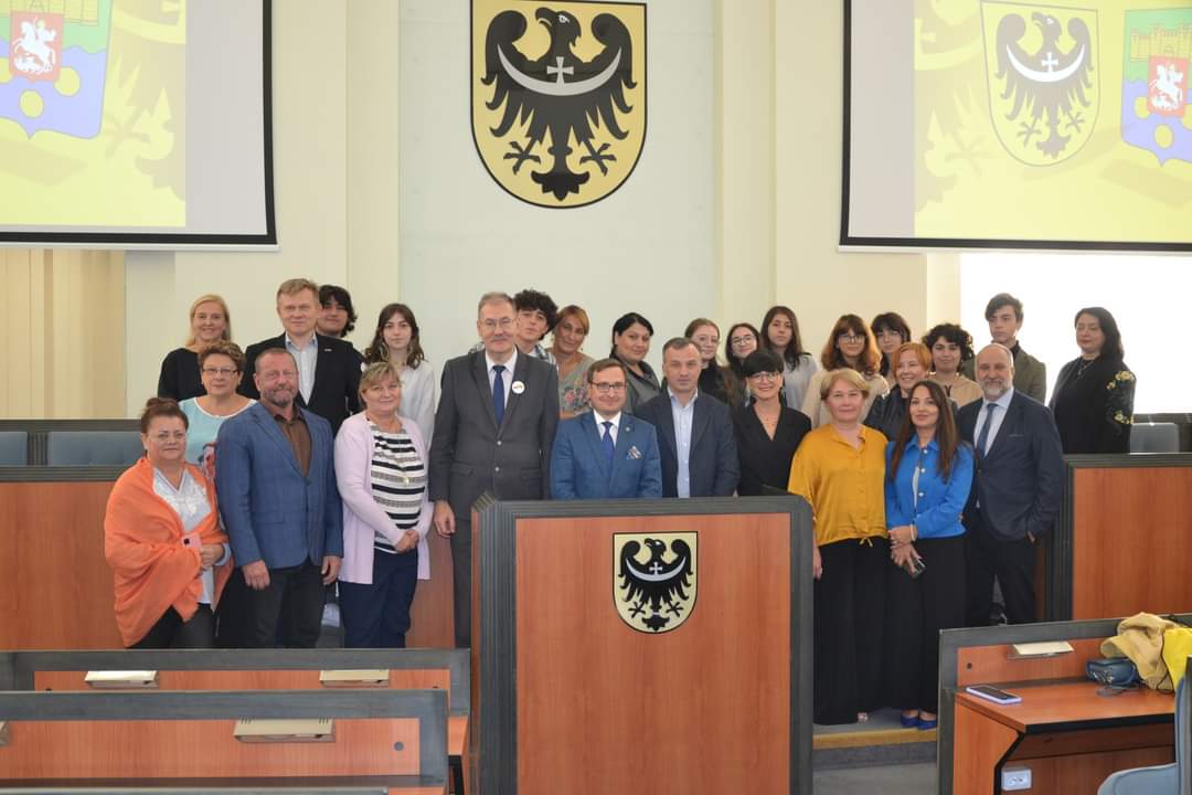 Spotkanie z młodzieżą z partnerskiego regionu - Autonomicznej Republiki Adżarii w Gruzji