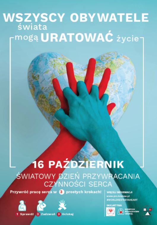 Światowy Dzień Przywracania Czynności Serca - Plakat